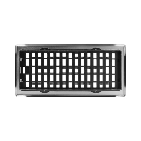 Decor Grates AJH410-NKL four-pack on display for cohesive home update.
