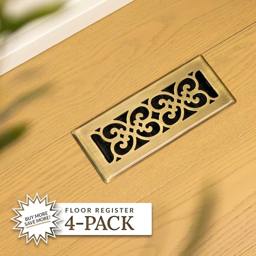Decor Grates SPH410-A damper box highlights durability in polystyrene construction.
