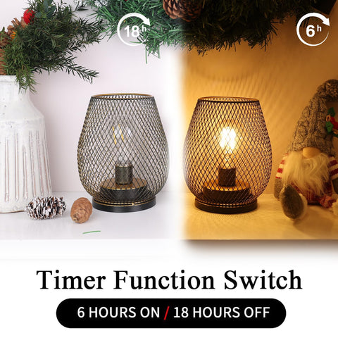 decorkey timer-function lantern saves effort by auto on/off during events.