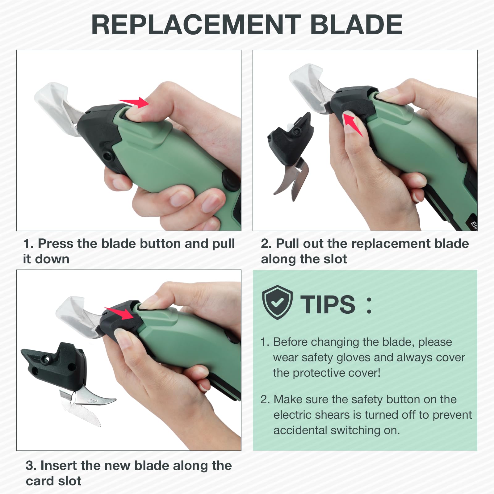 Decwls cordless electric scissors cutting cardboard for DIY projects