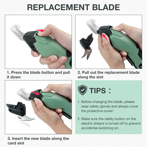 Decwls cordless electric scissors cutting cardboard for DIY projects