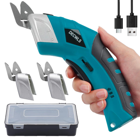Decwls cordless scissors assembly view shows compact design for precise cuts