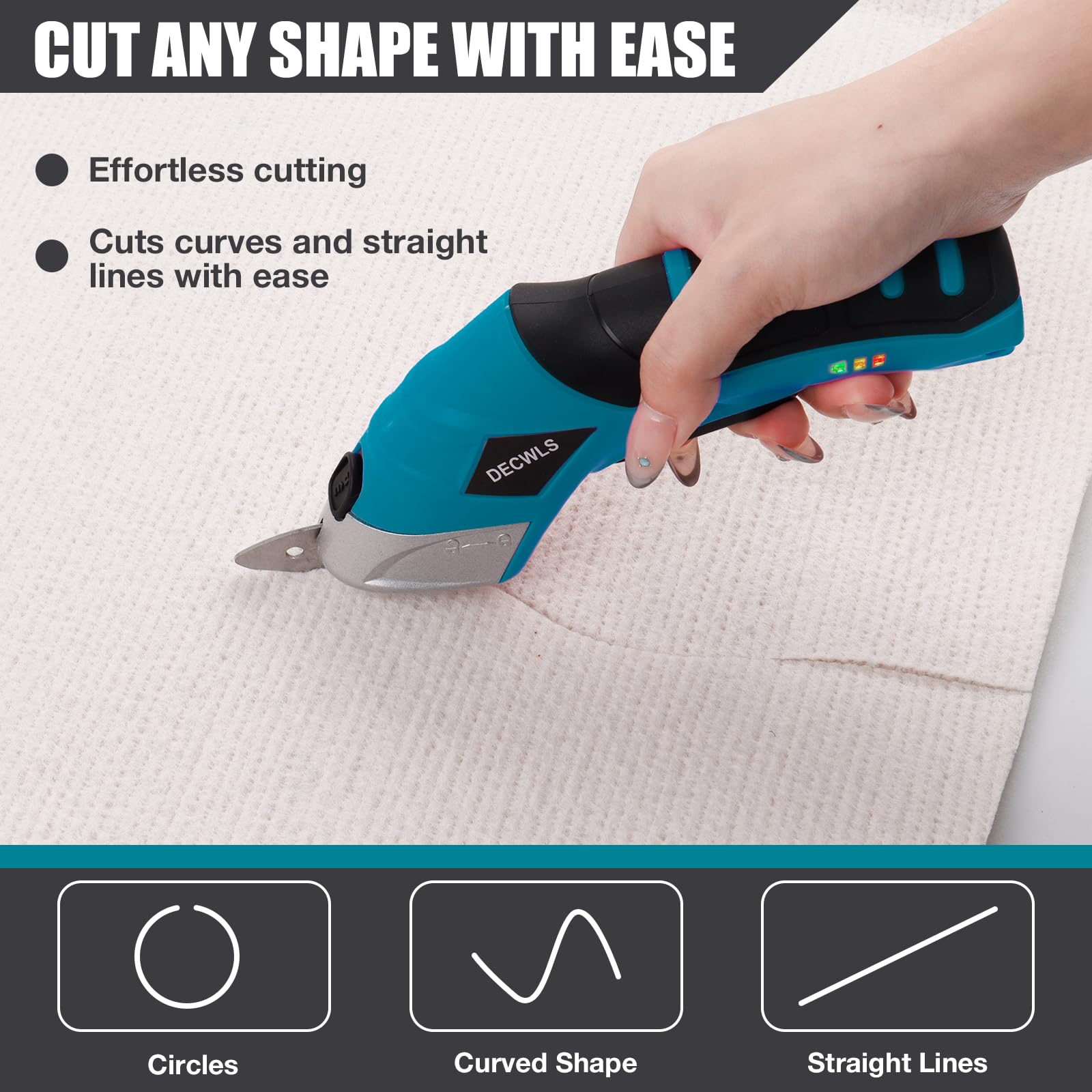 Decwls lightweight design at 0.59 lbs reduces fatigue