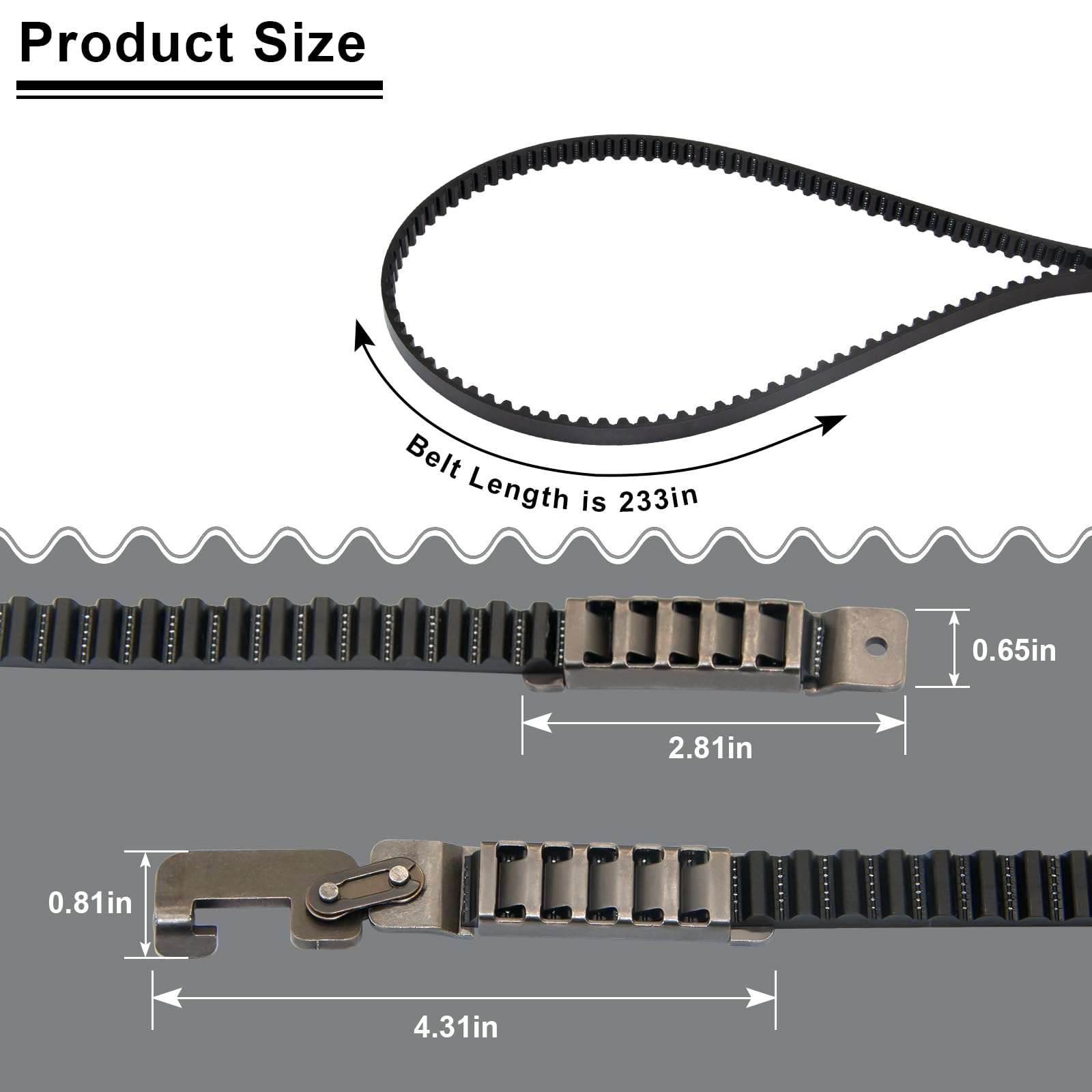DEEKOOL quiet operation drive belt reduce noise during cycles