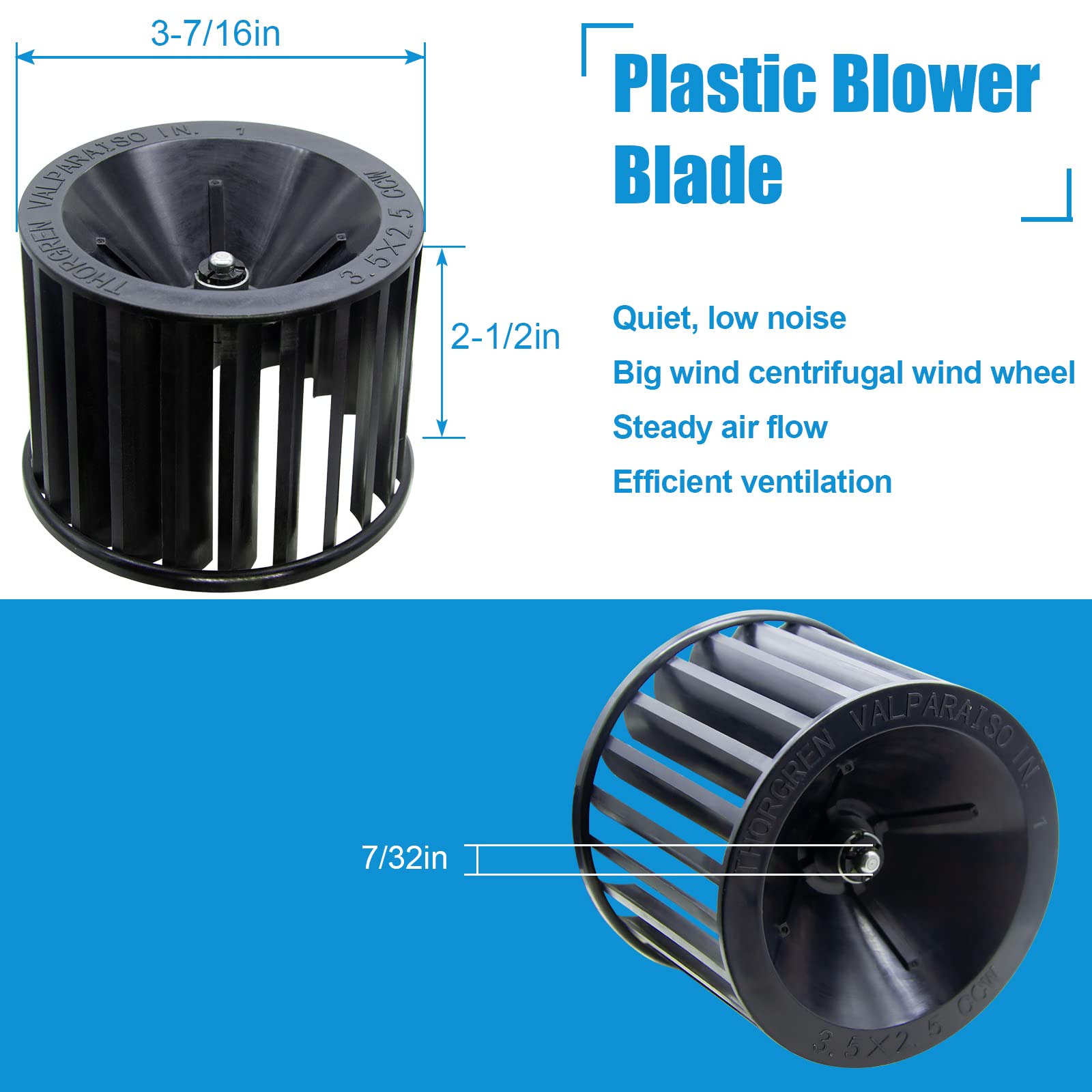 DEEKOOL S97009796 fits 162-164 models ensuring efficient bathroom air circulation.