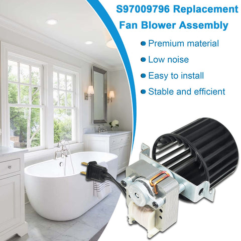 DEEKOOL S97009796 motor and blade kit compatible with 162-164 series for steady operation.