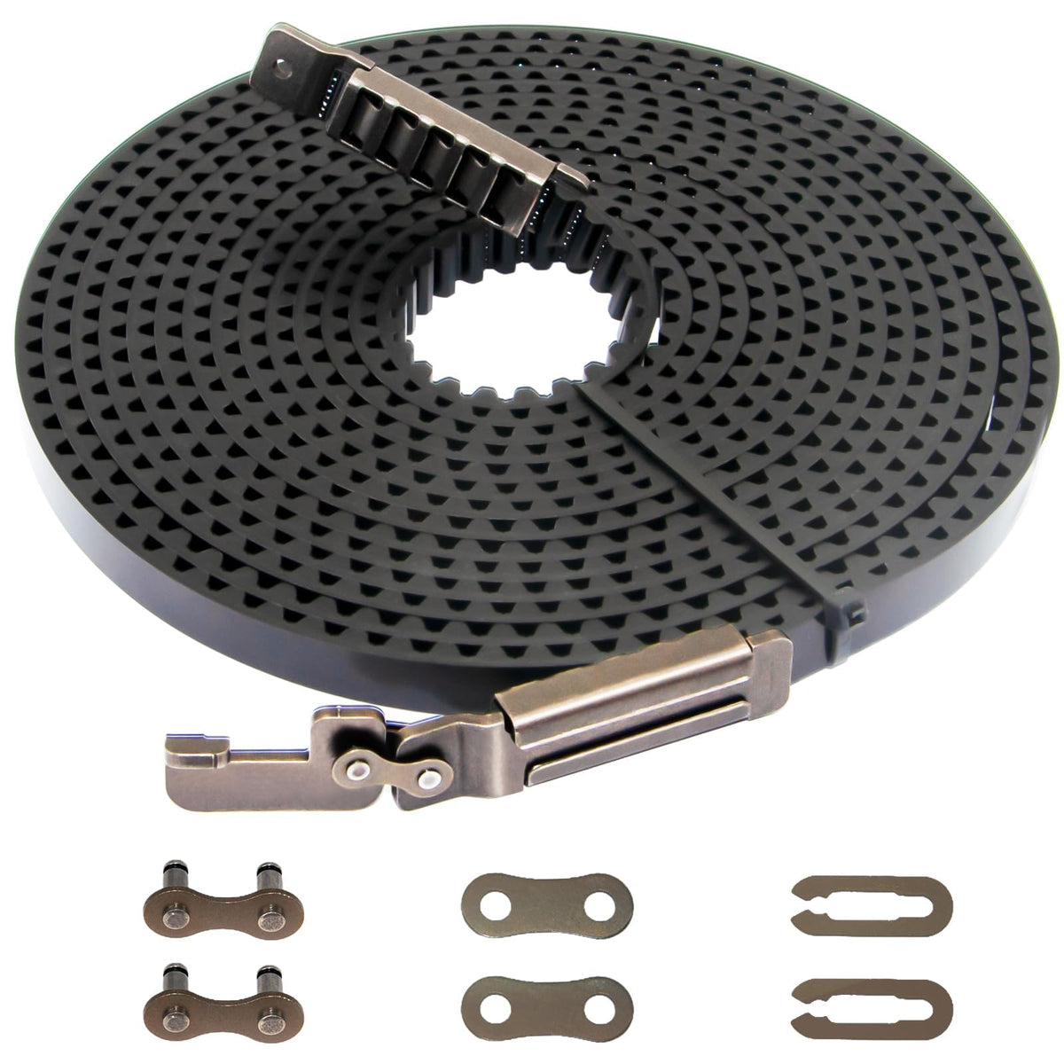 DEEKOOL 41A5434-11A drive belt close-up, 233-inch length for smooth 7ft door operation