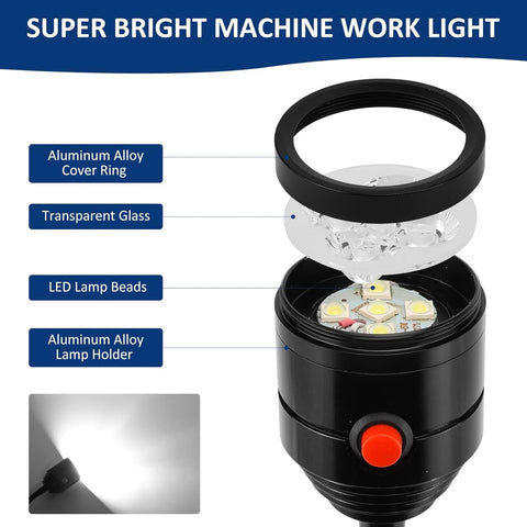 Deeffe adjustable angle enables precise lighting directions