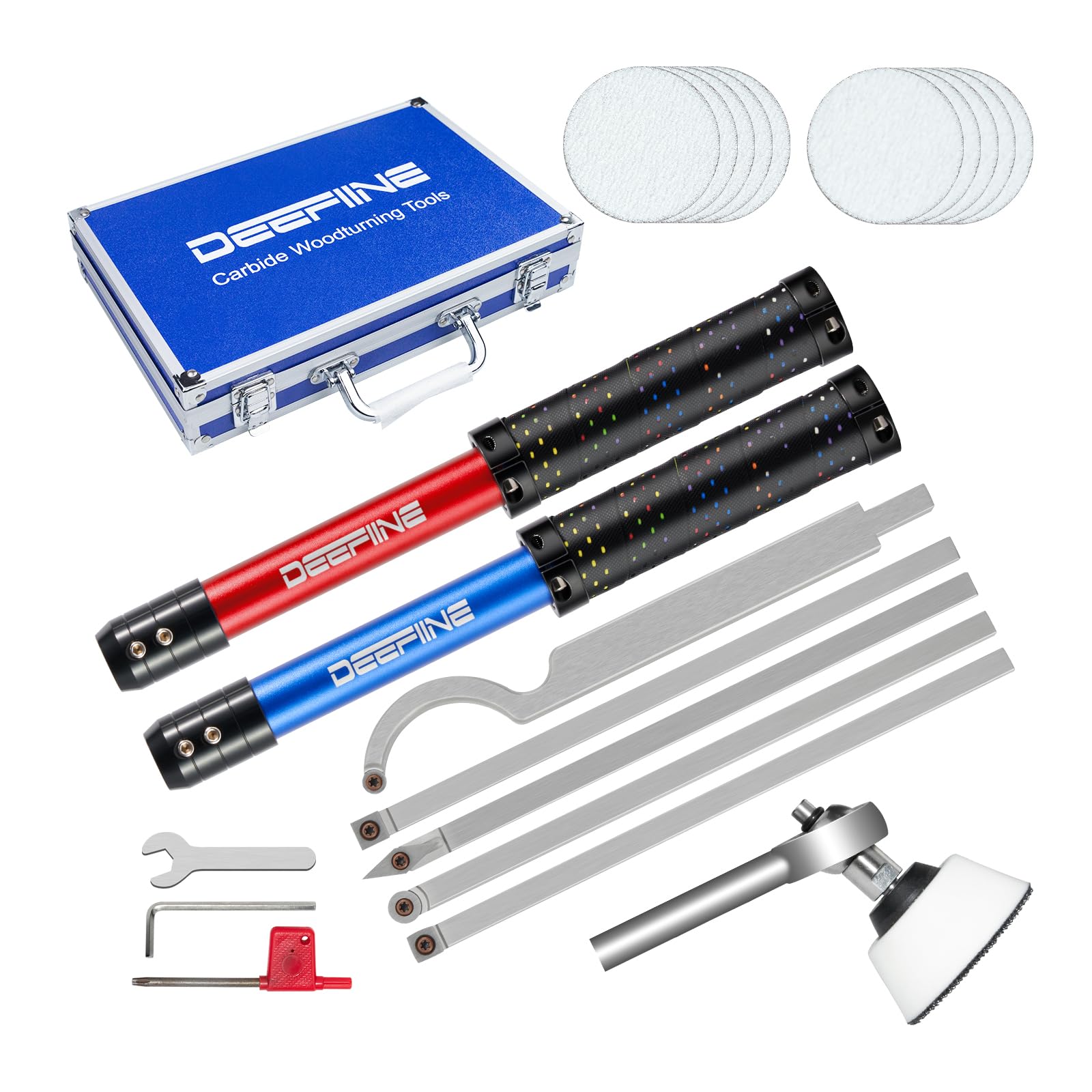 DEEFIINE bowl sander tool for smooth, precise bowl finishing on woodturning projects