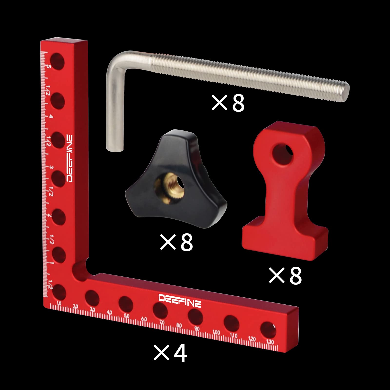 DEEFIINE square helps keep drawers and frames square during bonding.
