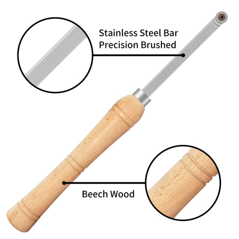 DEEFIINE square tool bar profile reducing tool rolling on the rest