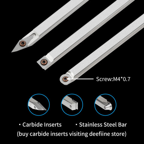 DEEFIINE stainless steel cutter bar resisting rust for long-lasting use