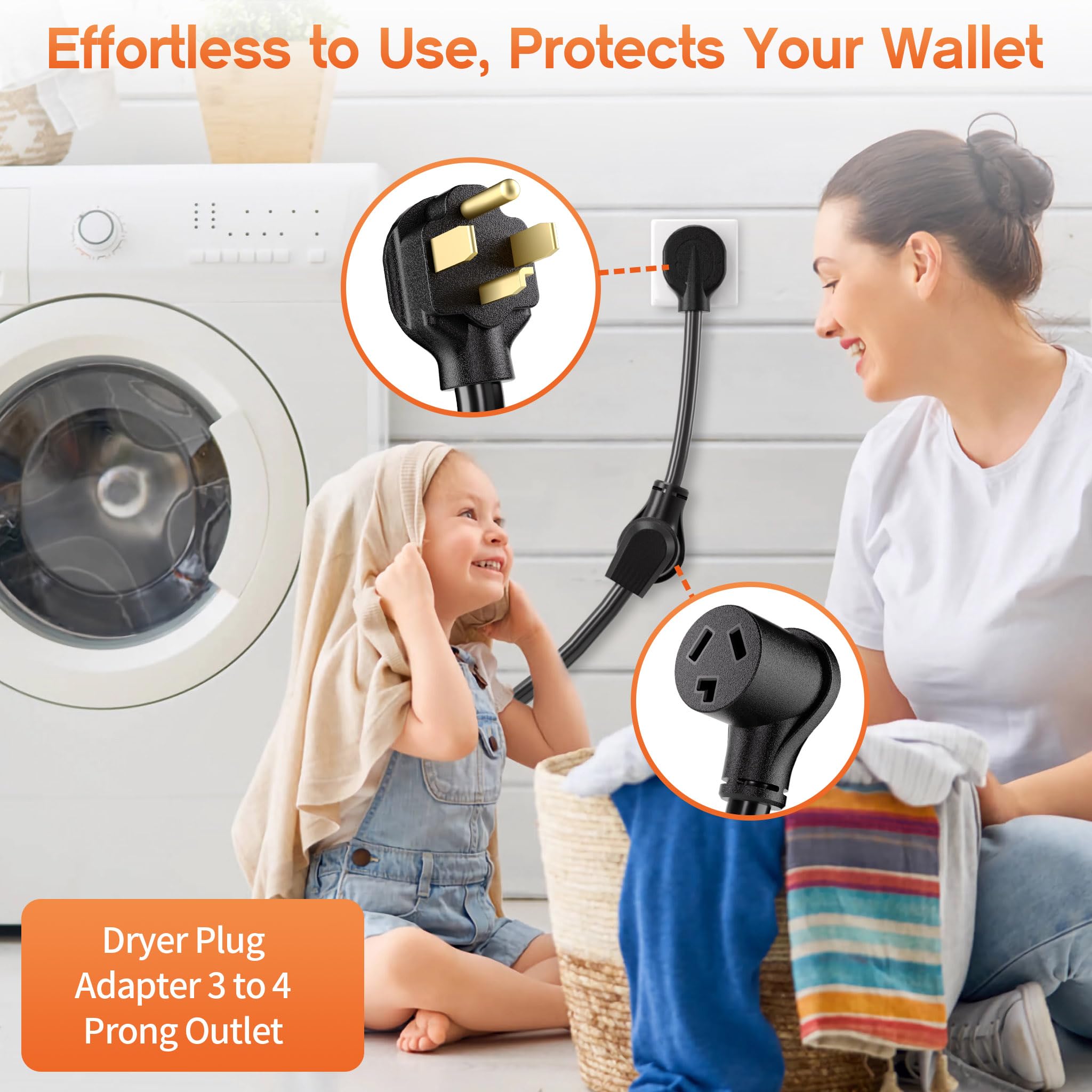 Deeklify right-angle plug enables wall-saving installation.