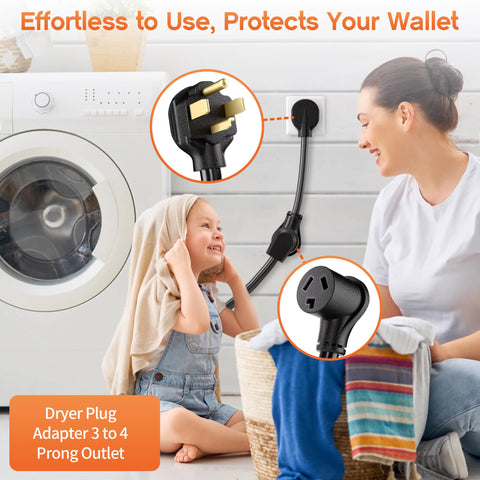 Deeklify right-angle plug enables wall-saving installation.