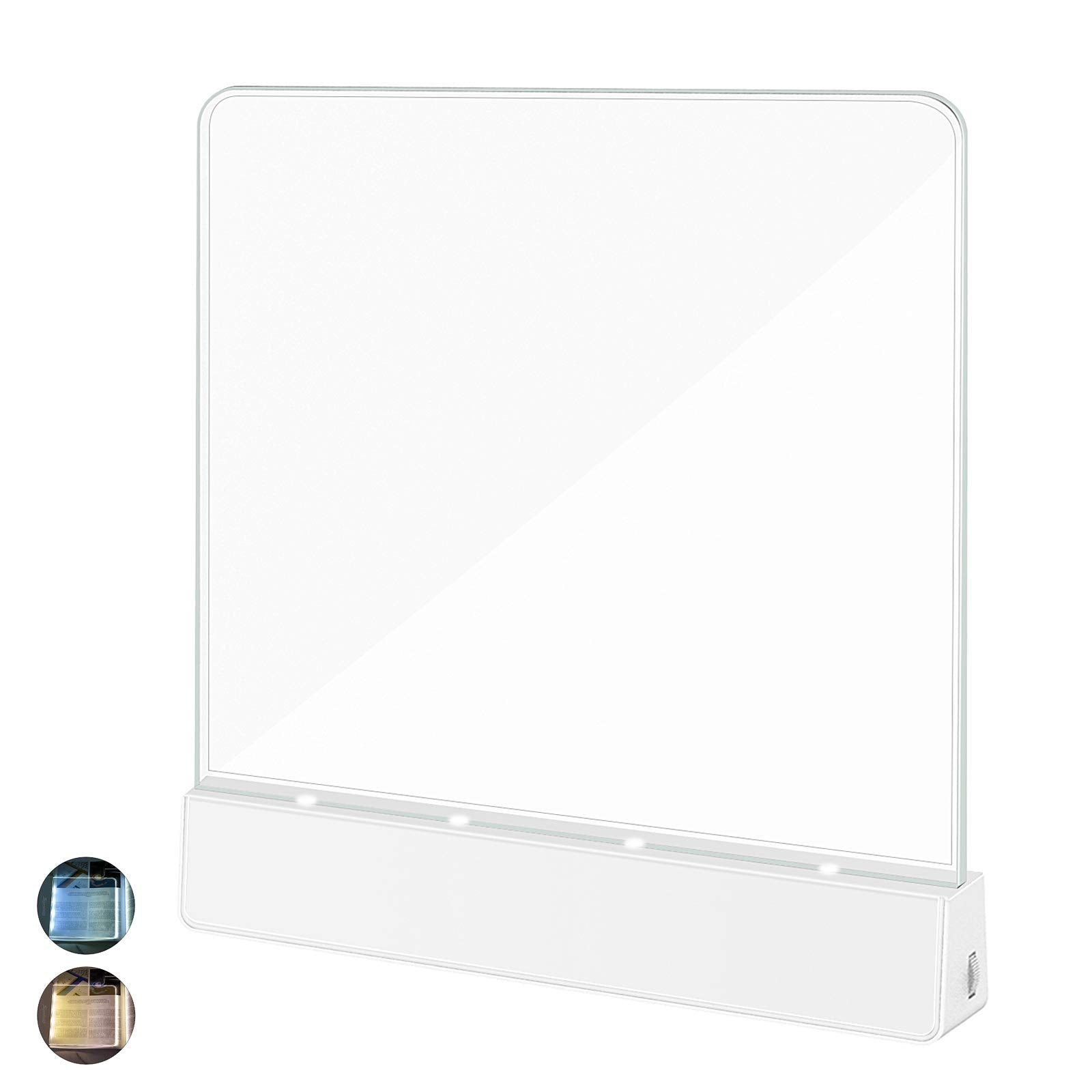 Deelessgz Book Light clips onto a page for focused private reading.