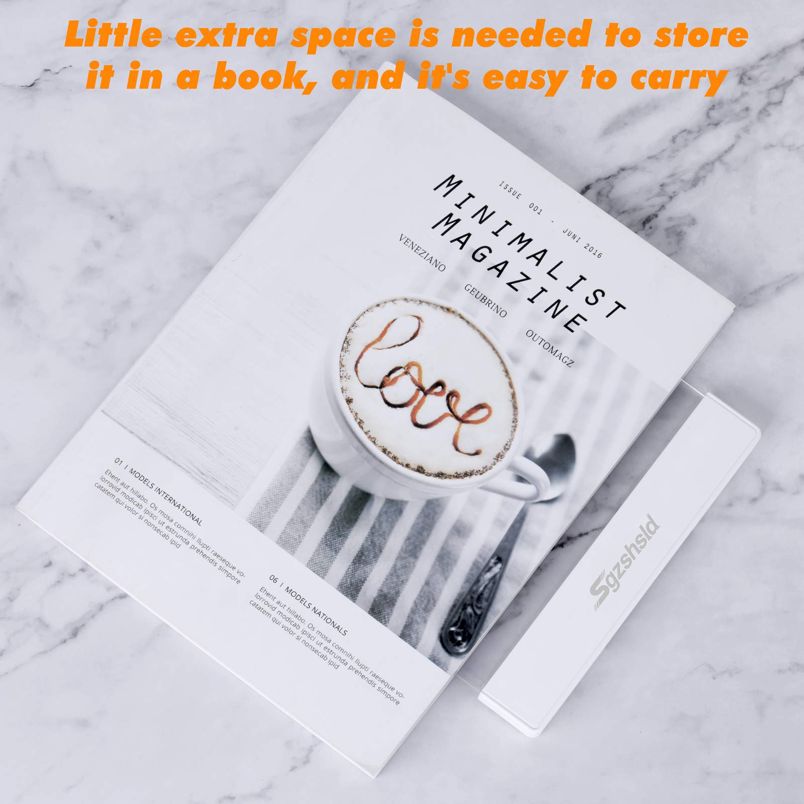 Deelessgz Book Light ideal for bed reading or travel.