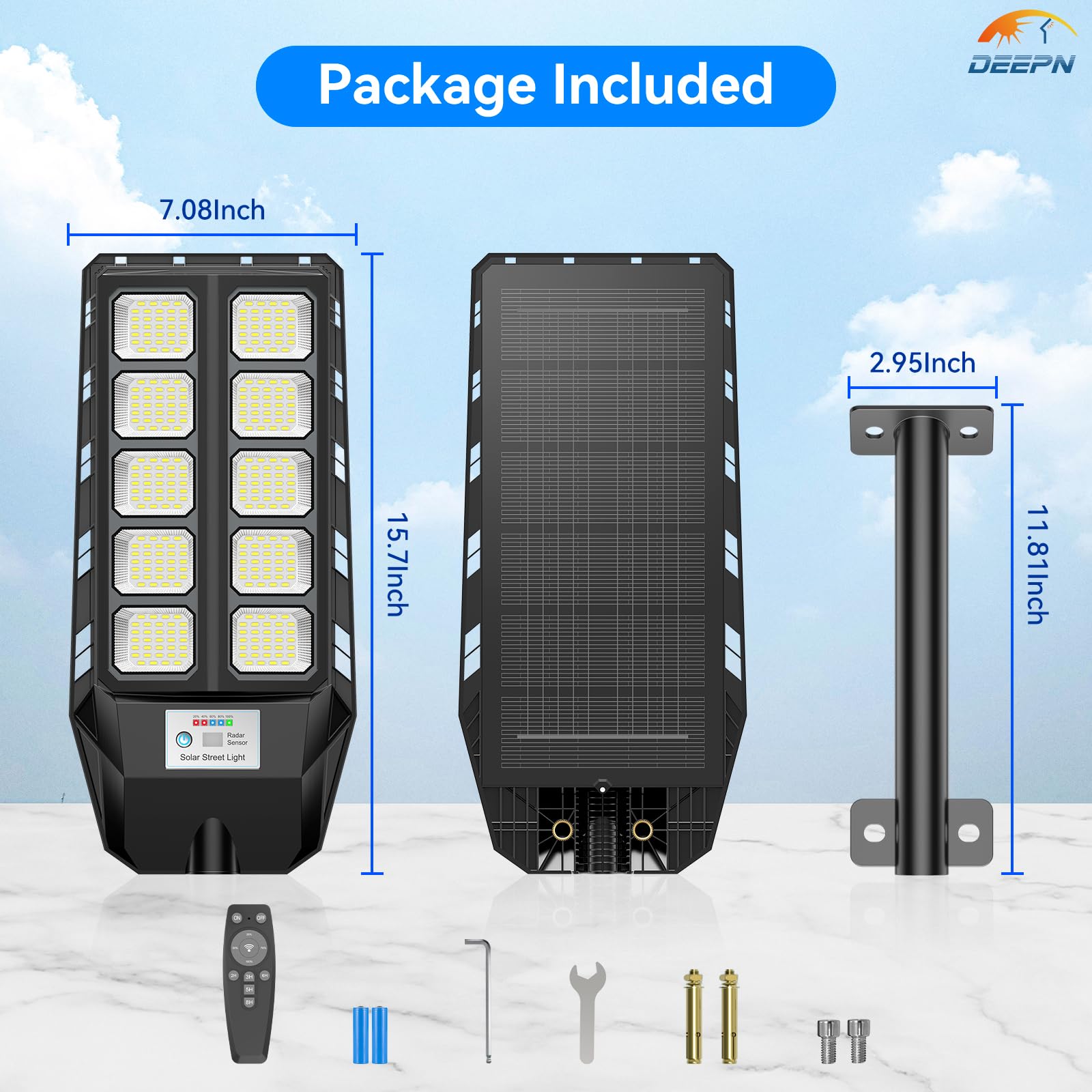 Deepn driveway and garage illumination enhances safety along pathways and entrances.