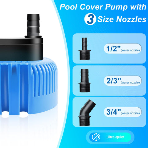 DeeprBetter pump bag included protects the motor