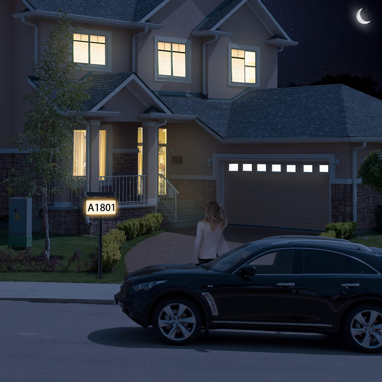 deerdance 2000mAh battery powers long-lasting night-time visibility
