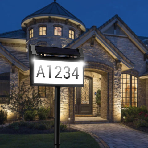 deerdance 32.3-inch height ensures easy address recognition from the street