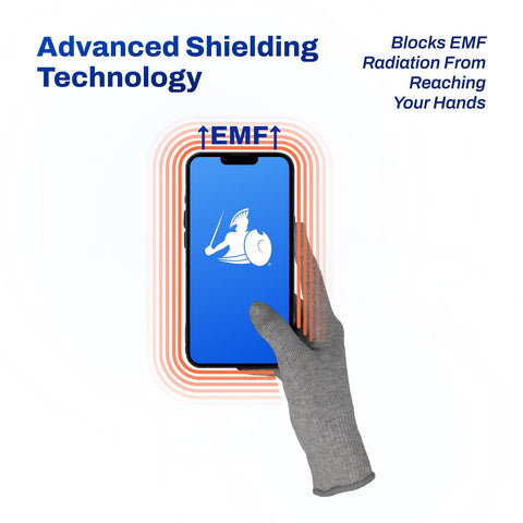 Anti-odor fabric keeps DefenderShield gloves fresh during long typing sessions