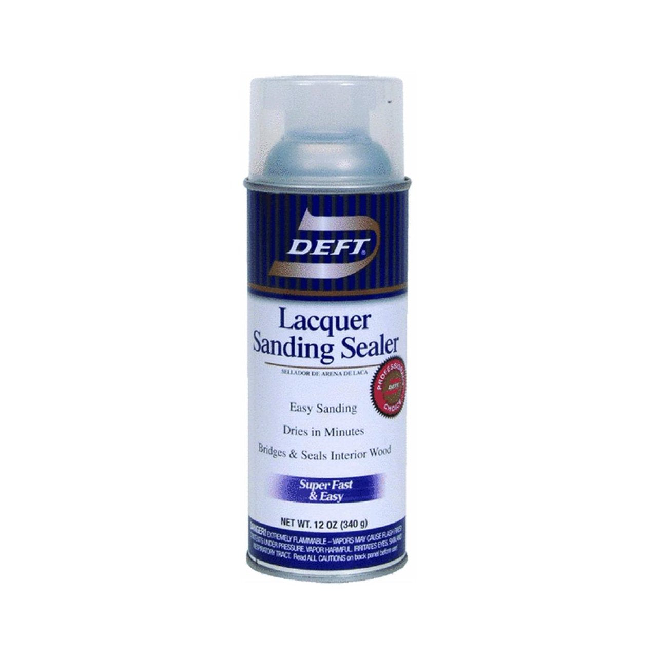 DEFT lacquer sanding sealer spray delivers fast-dry interior protection for lacquer projects.