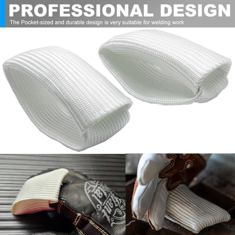 DEGEOBERLIN shield wrapped around finger for secure heat protection