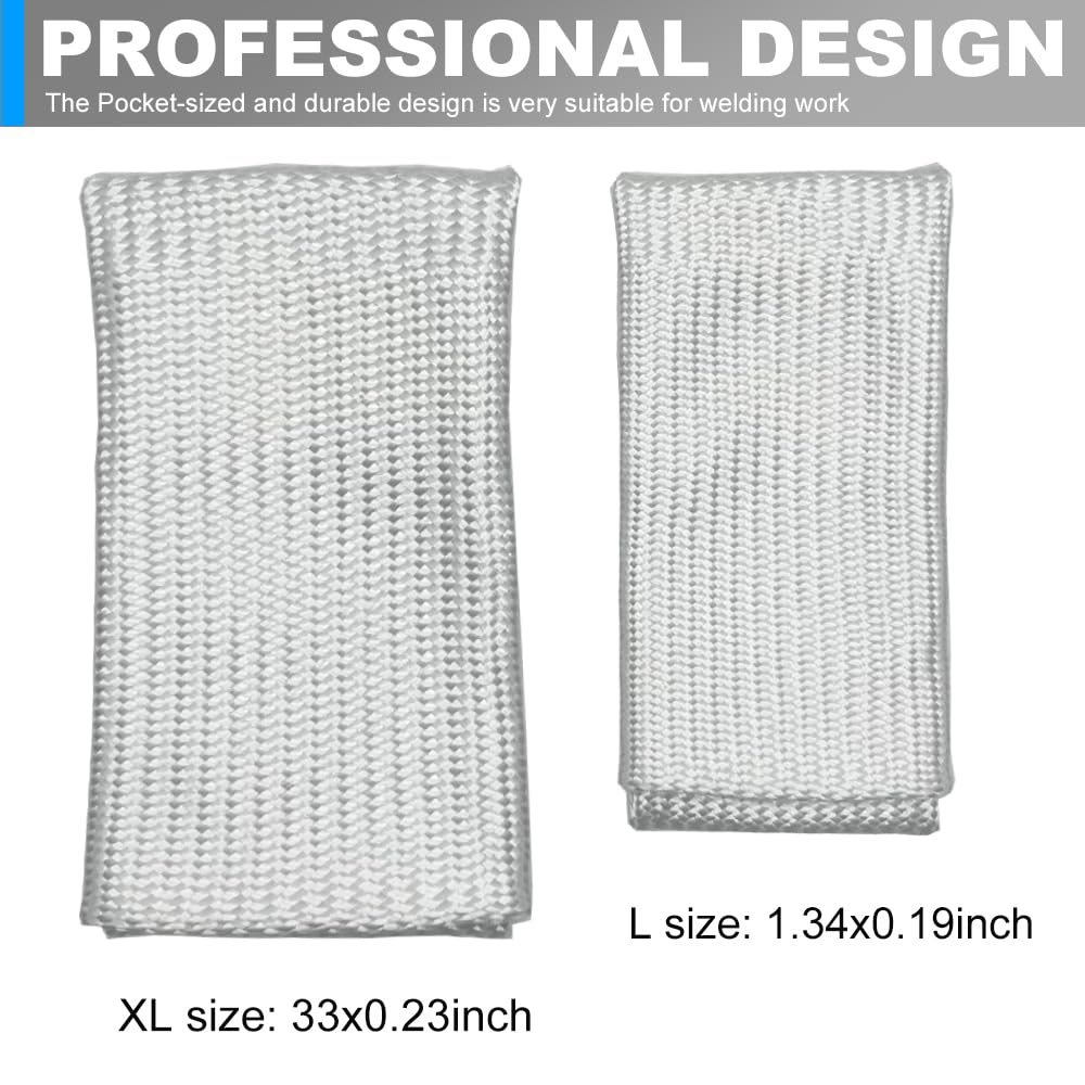 DEGEOBERLIN XL-size finger shield offers extended coverage for hot work