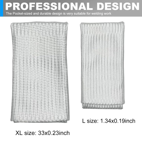 DEGEOBERLIN XL-size finger shield offers extended coverage for hot work