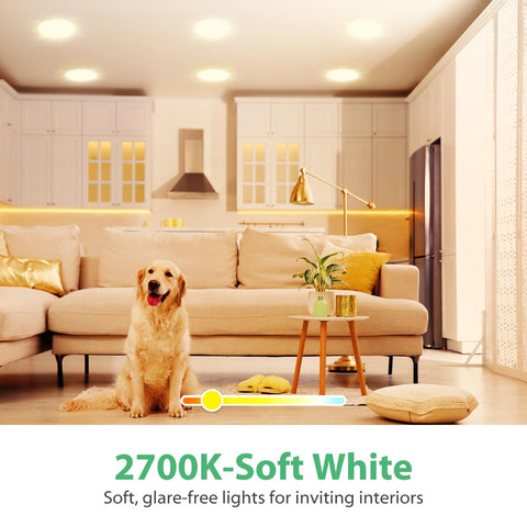 DEGNJU BR30 2700K soft white creates a cozy home ambiance