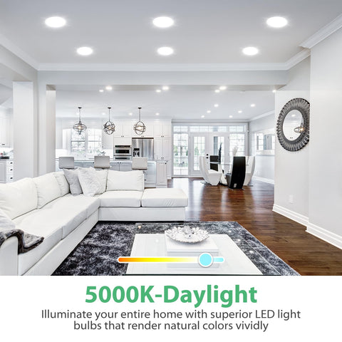 DEGNJU BR30 LED Bulb with 5000K daylight for true color rendering