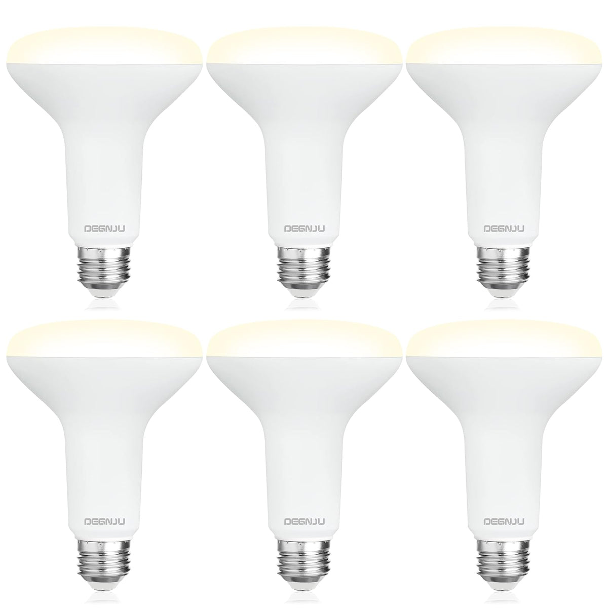 DEGNJU BR30 LED bulb dimmable in a recessed can for mood lighting