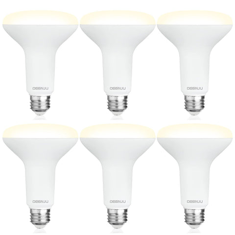DEGNJU BR30 LED bulb dimmable in a recessed can for mood lighting