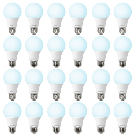 DEGNJU LED bulb daylight 5000K, 800 lumens, energy-efficient brightness for rooms