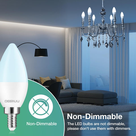 DEGNJU low heat LED bulb stays cool to touch during extended use.