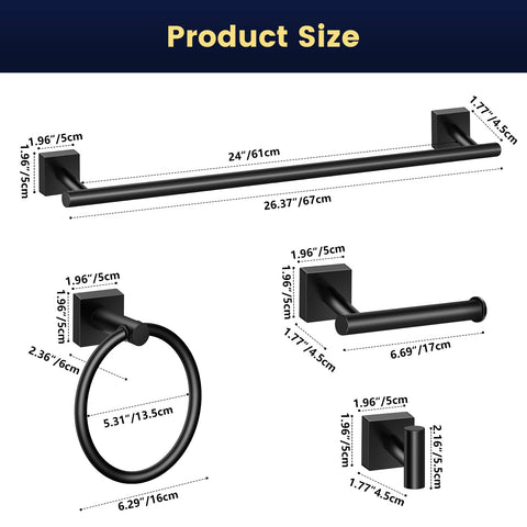 DEGULAS installation kit includes everything for secure mounting
