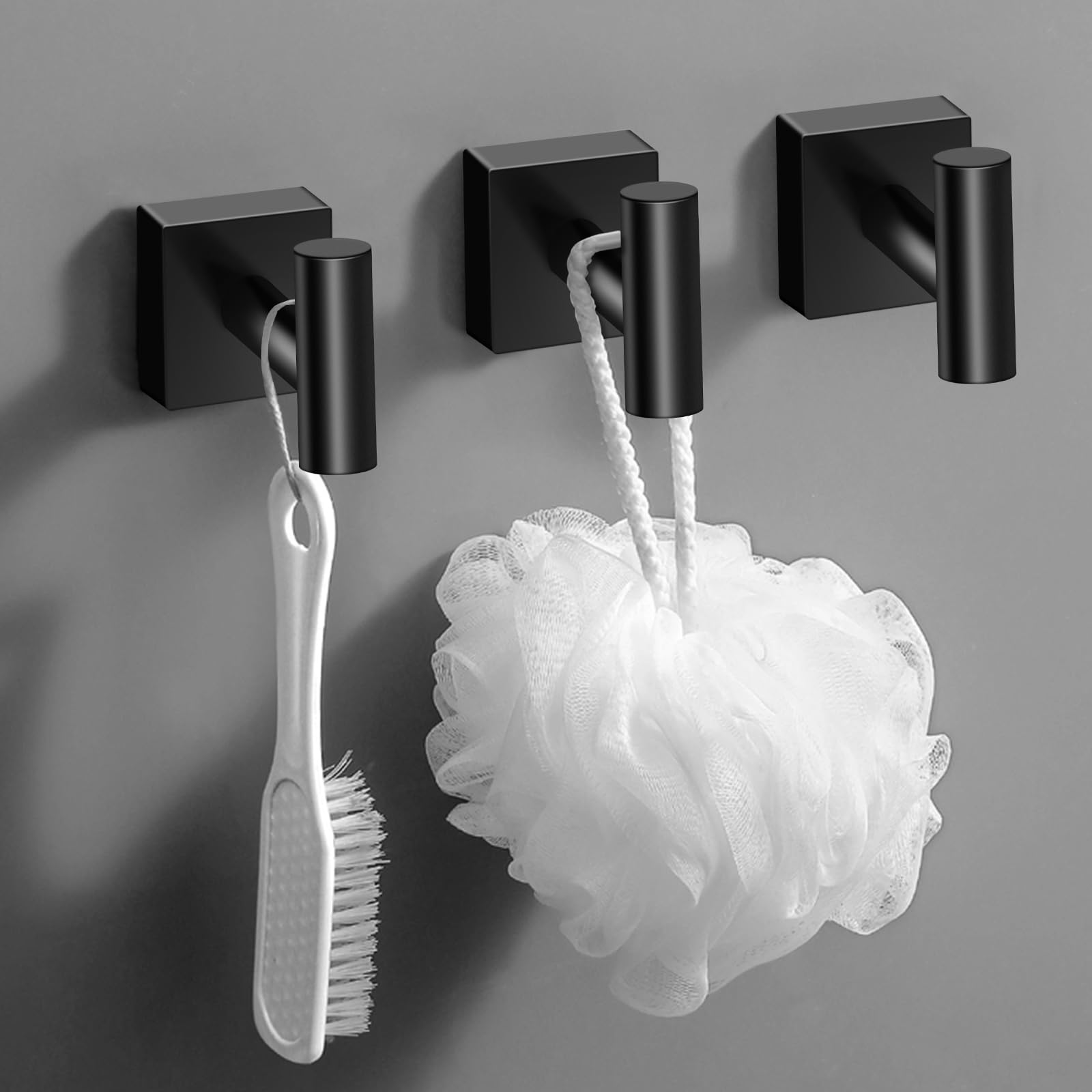 DEGULAS towel ring provides quick access with a modern finish