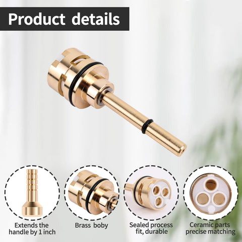 Durable brass core of RP51919 ensures consistent performance