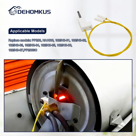 DEHOMKUS ignitor wiring connection simplifies installation