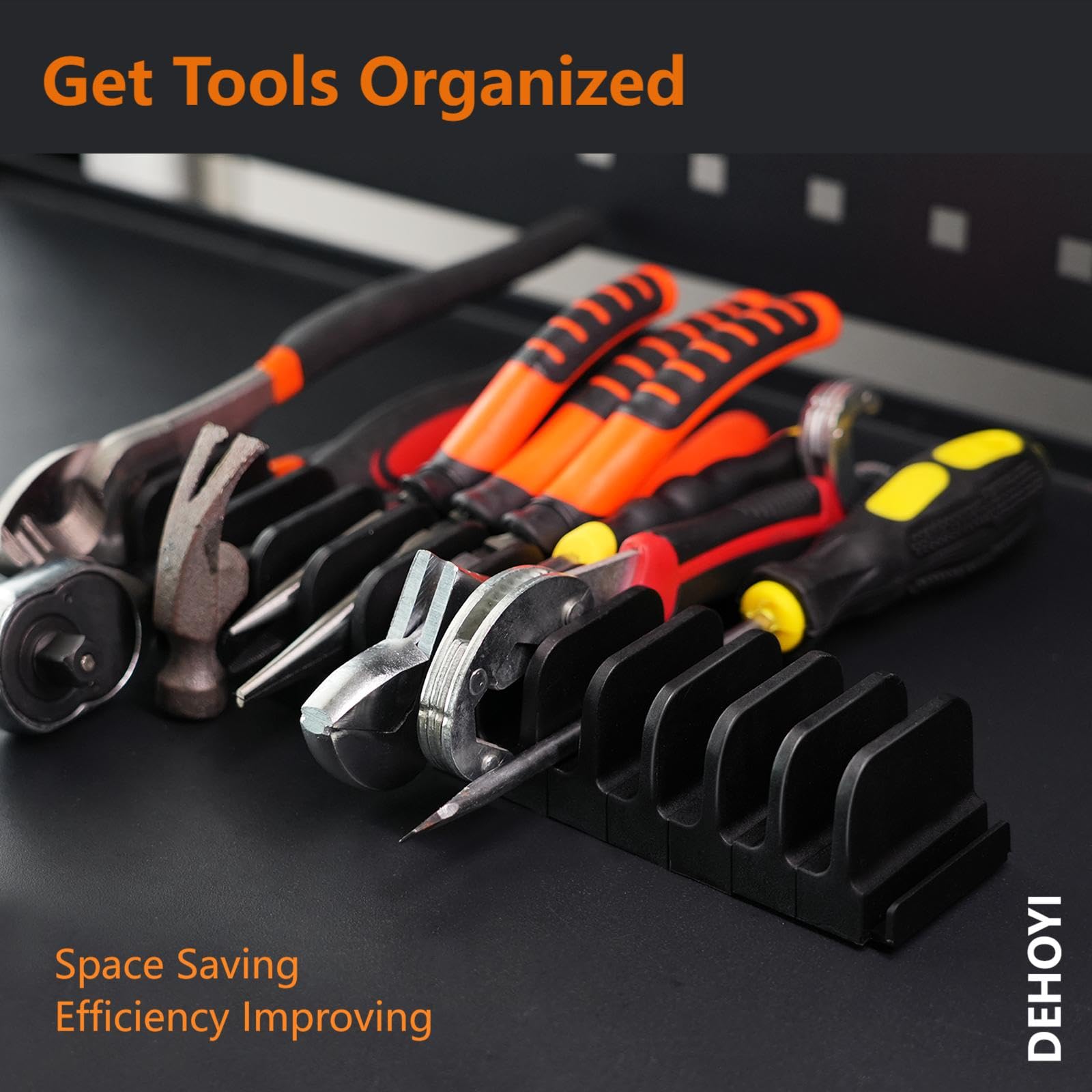 DEHOYI easy installation and reconfiguration for a customized toolbox layout.