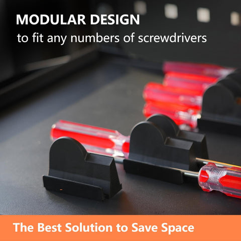 DEHOYI space-saving tool drawer system maximizes room for extra gear.