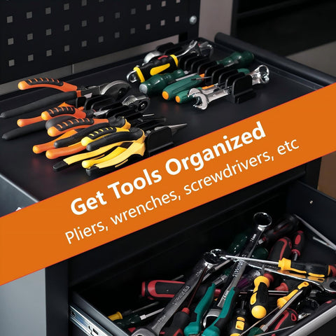 DEHOYI versatile tool storage for wrenches and screwdrivers fits tight spaces.