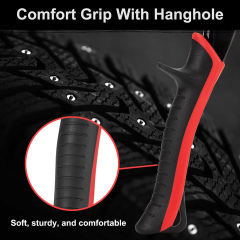 DEKELIY Aviation tin snips comfort grips reduce hand fatigue during longer tasks.