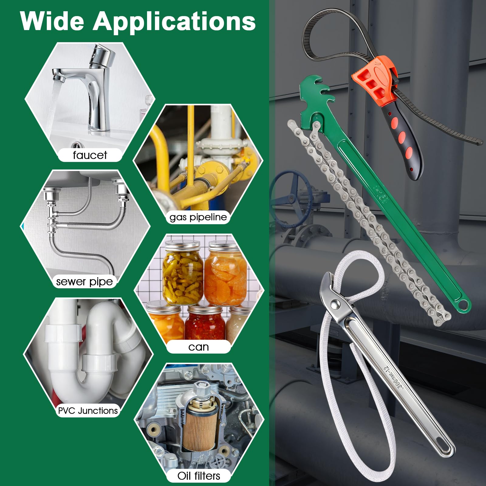 DEKELIY ergonomic handles designed for comfortable, long-use tasks.
