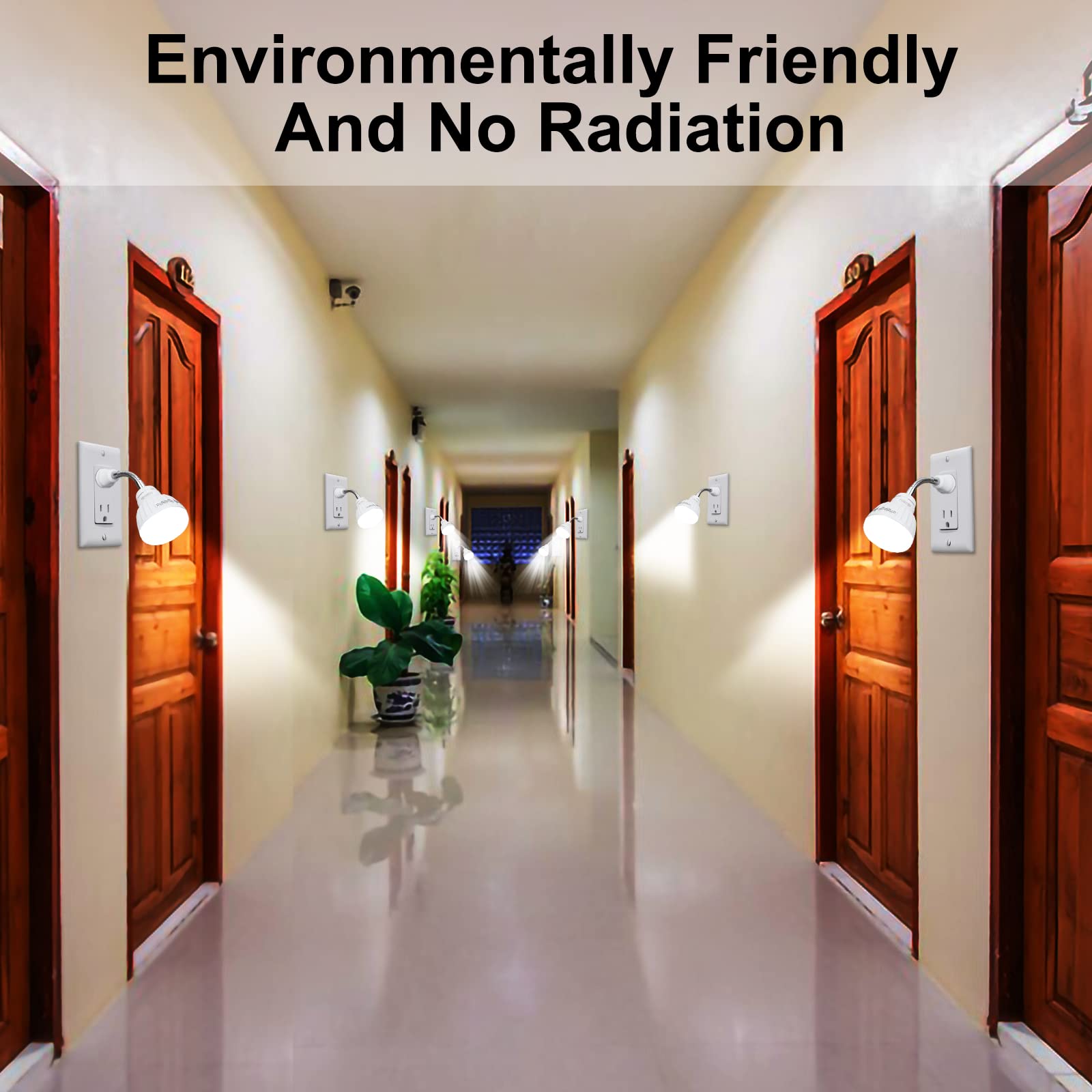 DEKELIY cool-white 6500K LED provides bright, glare-free illumination for dark corners.