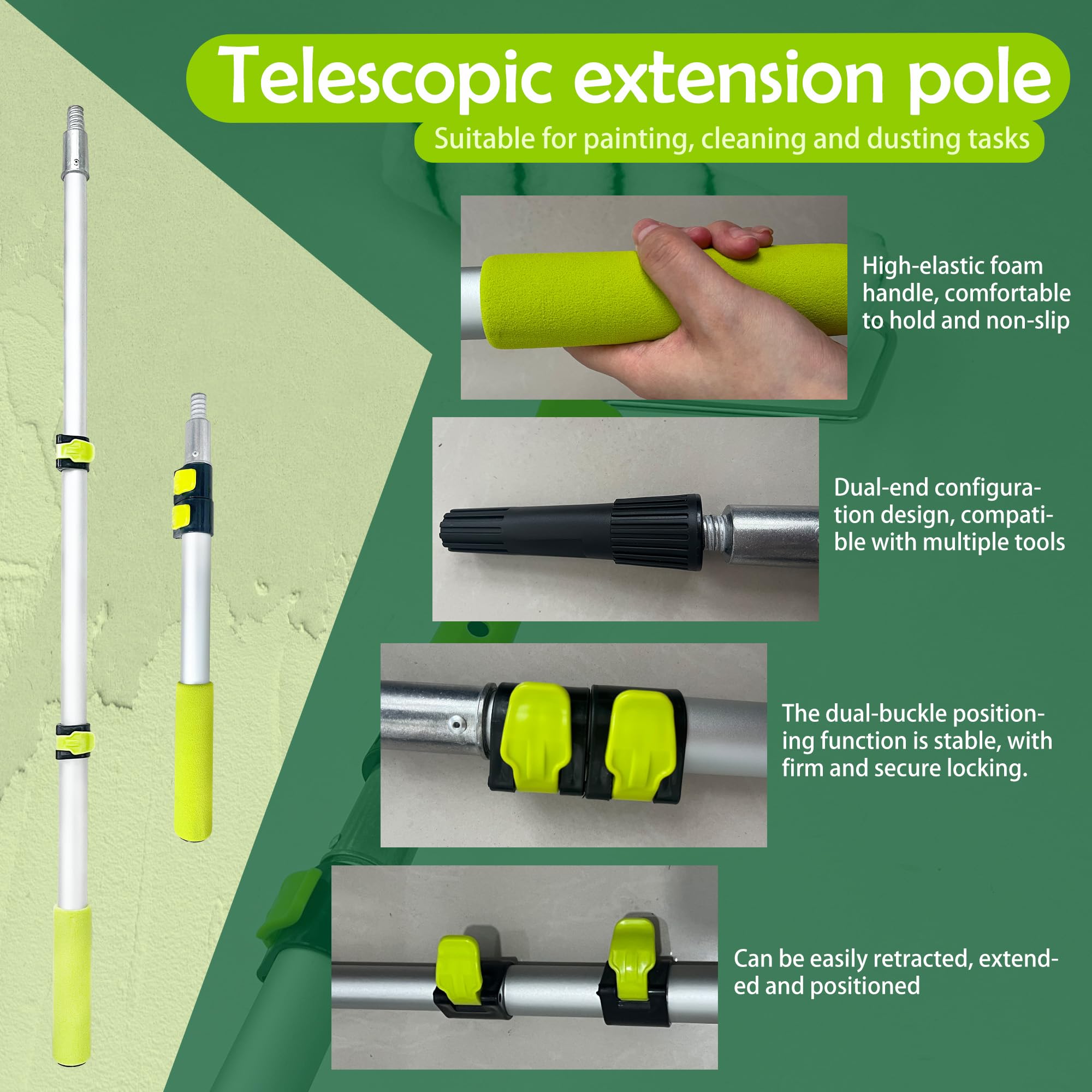 Dekonmon 9-inch roller frame covers large areas quickly and evenly