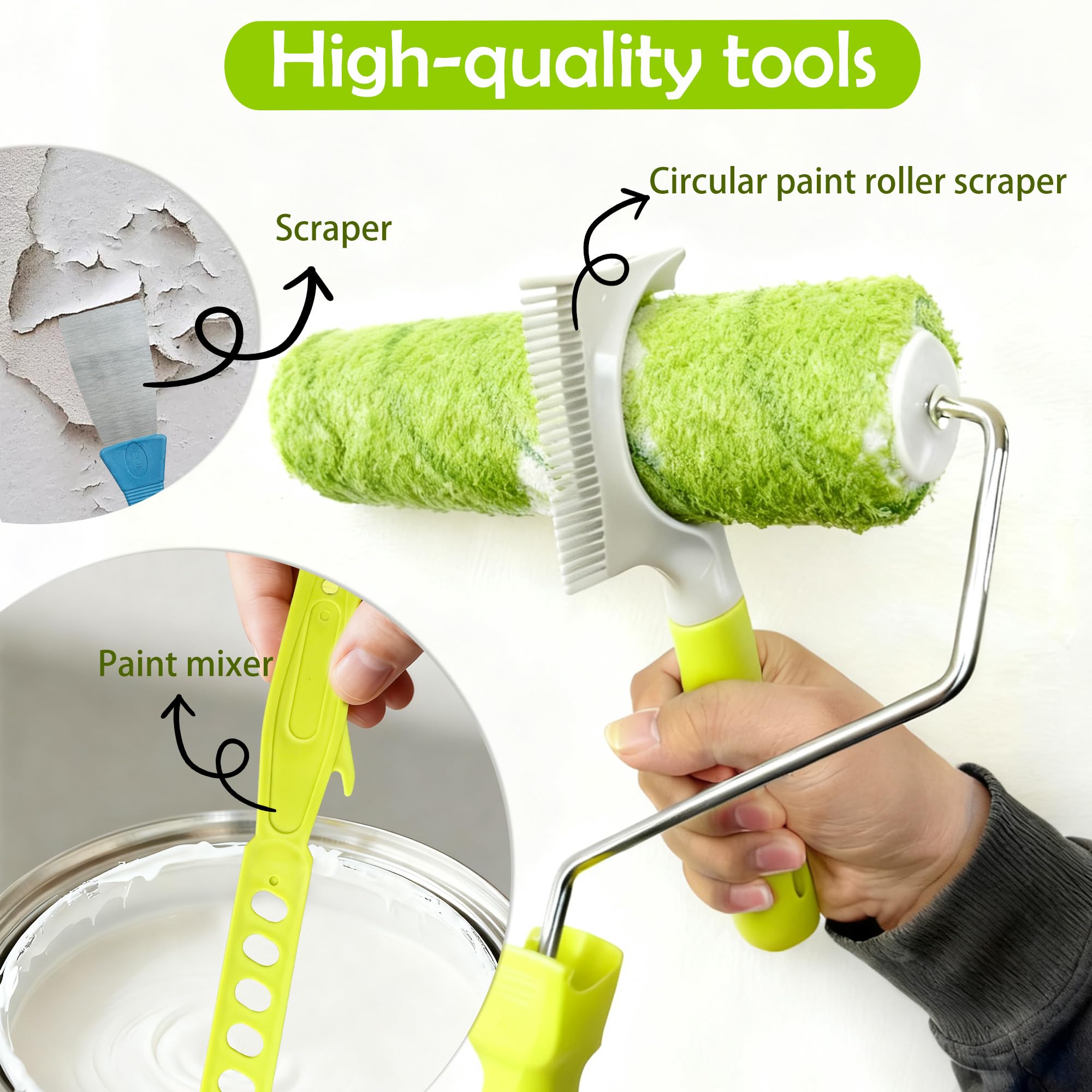 Dekonmon paint roller cleaner makes tool upkeep quick and easy