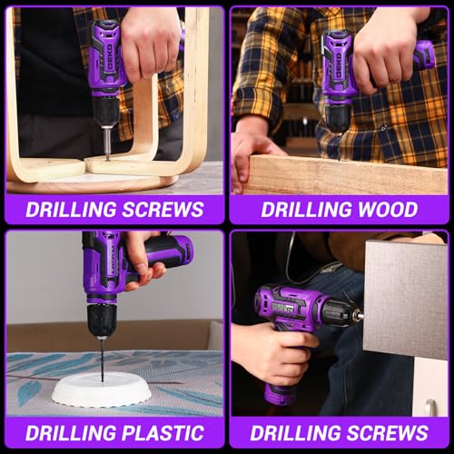 Compact storage case for DEKOPRO drill and bits