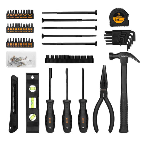 DEKOPRO 148-piece collection emphasizes durability and precision for home maintenance.
