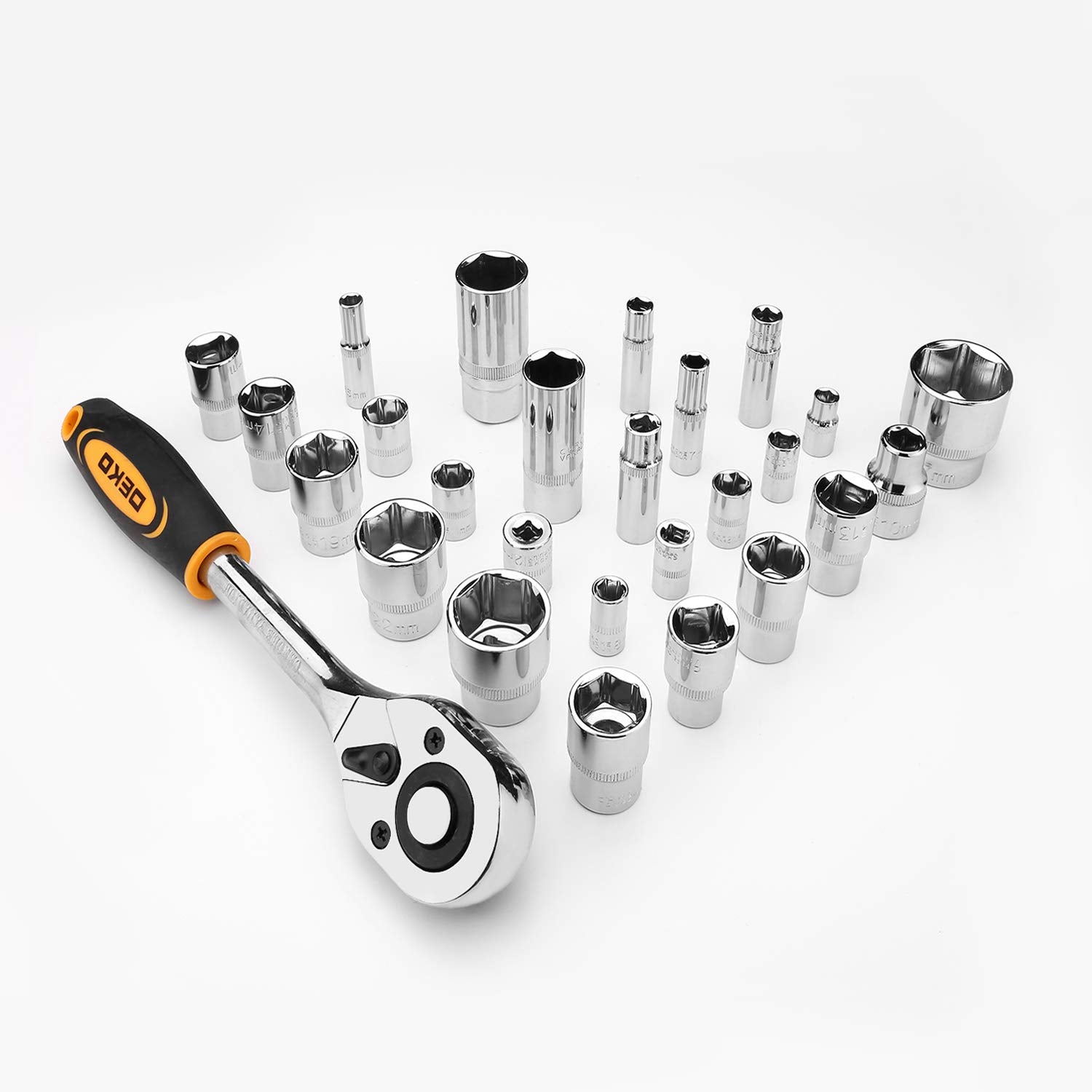 DEKOPRO two-wheel design enables smooth, portable handling.
